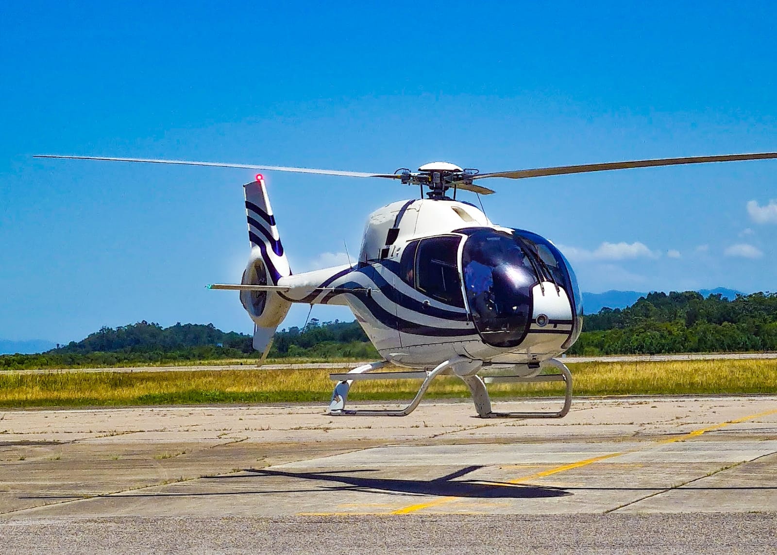 Helicóptero Praia de Jurerê Florianópolis