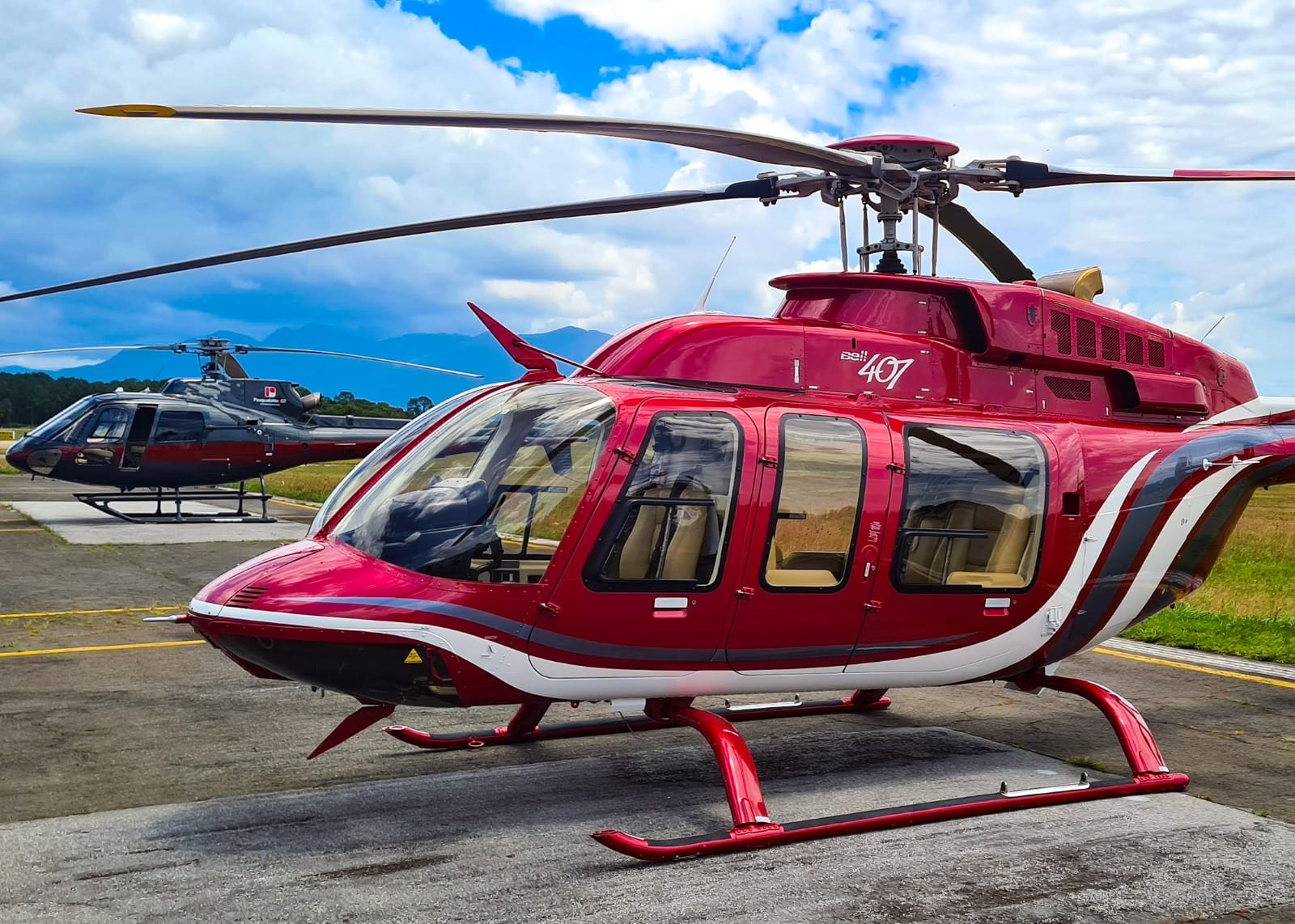 Helicóptero em Florianópolis
