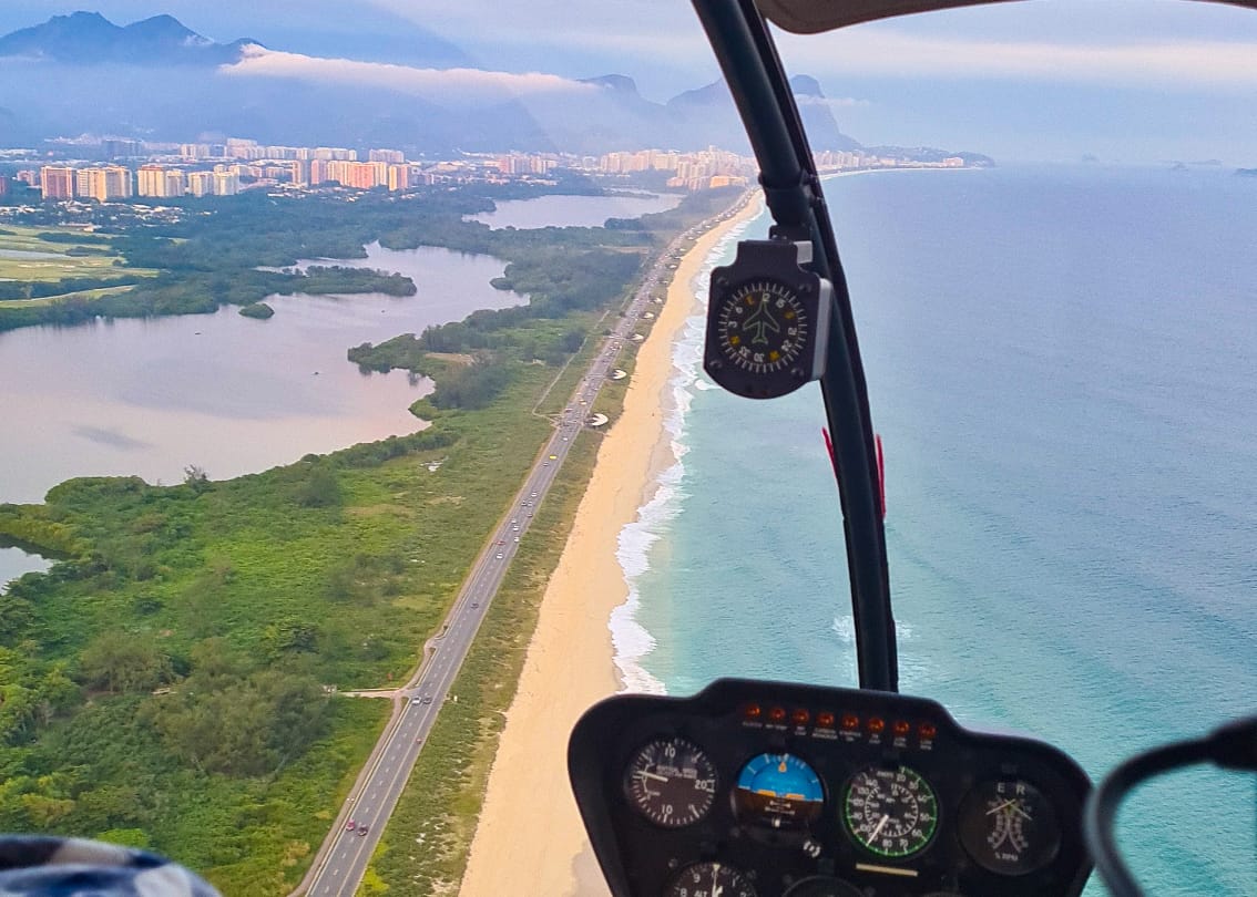 Passeio de Helicóptero Rio de Janeiro - Pacote 08 Morro da Urca